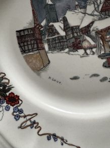 Vaisselle - Lot de 23 Assiettes Obernai Made In France