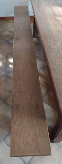Banc en chêne 