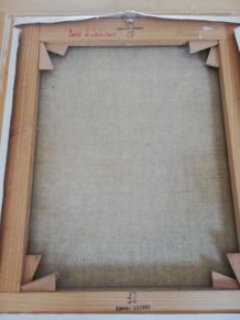 Tableau huile sur toile de "Roger NEDELEC" (1927/2015) - 