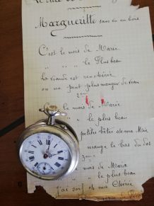 Montre à Gousset début XXème siècle 