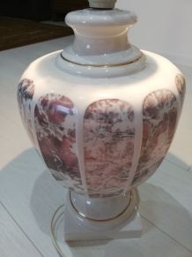 Lampe à poser en céramique Italienne du milieu du 20 ème siè