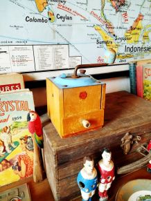 Ancien moulin café vintage AZ décoration cuisine