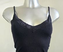 ✅ Caraco Vintage Kookaï (KPS) Dentelle et Strass