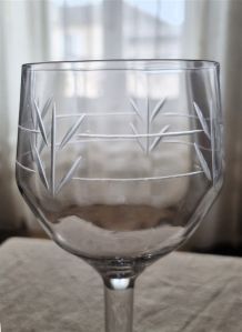 6 verres à pied