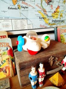 Avion jouet éveil Playskool 1988 | collection déco enfant