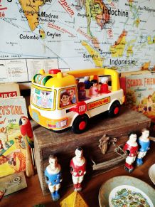 Jouet Bus scolaire vintage | Playwell | Jeu collection retro