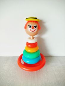 Clown Culbuto vintage | Educalux | jouet ancien déco rétro