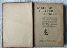 La cuisine et la table moderne (début XXe)
