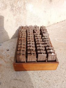 Matrice en acier pour plaques d'immatriculation  