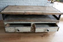 Meuble bois style atelier 