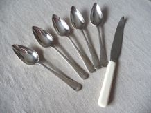 Set VINTAGE argenterie, pamplemousse - 6 pièces