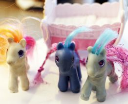 Lot de figurines Mon Petit Poney vintage