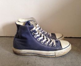 Converse bleu haute