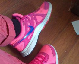 Basket Nike rose 
