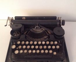  Machine à écrire vintage de collection Underwood des années 1920