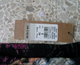 Haut épaules dénudes imprimés fleuris River island