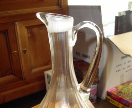 Carafe en Verre Soufflée avec son bouchon