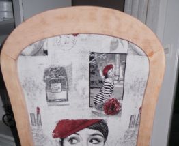 fauteuil Voltaire femme de Paris