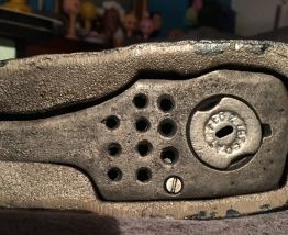 Tirelire fonte vintage 