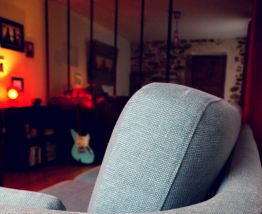 Canapé style vintage scandinave