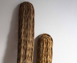 deux panières à pain en osier