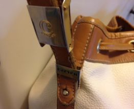 Sac seau en cuir vintage