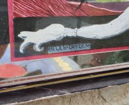 Grand miroir vogue vintage