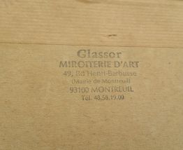 Grand miroir vogue vintage