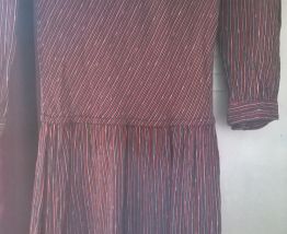 Robe vintage comme neuve rayée