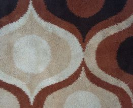 TAPIS VINTAGE ORIGINE ALLEMAGNE ANNÉES 70