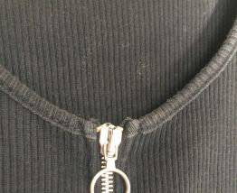 Crop top noir 3suisses