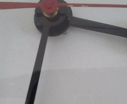 Horloge "JAZ" orange années 70