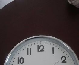 Horloge "JAZ" orange années 70