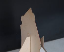 Publicité présentoir carton Régimiel