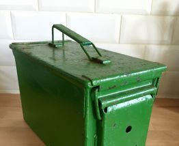 Boite à munitions vintage