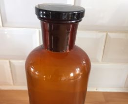 Bocal de pharmacie vintage