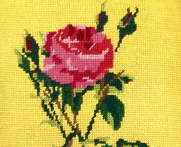 Tapisserie canevas vintage 50