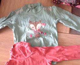 Ensemble de t-shirt manche longue et pull