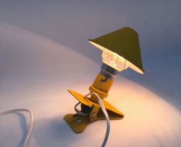 Lampe à pince champignon 60s