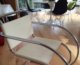 FAUTEUIL KNOLL "MR" Mies Van der Rohe