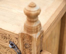 Coffre à grains Afghan