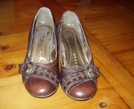 chaussures marrons