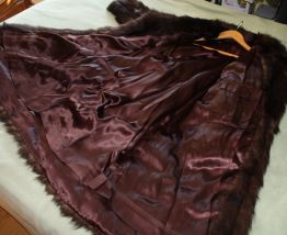 Manteau de fourrure 