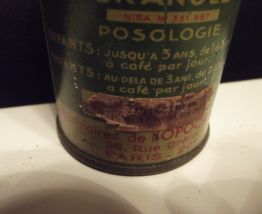 très ancienne boîte médicament enfant