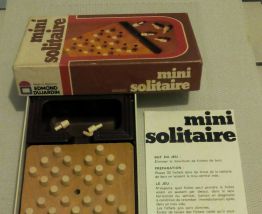 Jeu mini solitaire - Edmond Dujardin 