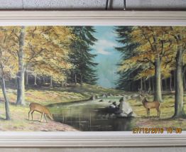 huile sur toile paysage