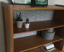 Buffet vitrine vintage 