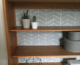 Buffet vitrine vintage 