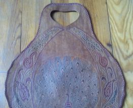 Joli sac en cuir artisanal