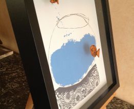 Gravure humoristique signée Jane Ormes.